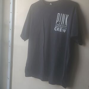 Pink "The truth about love" 2014 tour concert, local crew t shirt